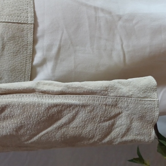 MICHAEL MICHELLE LEATHER JACKET SIZE XL IN A BEAUTIFUL TAN - Picture 6 of 9